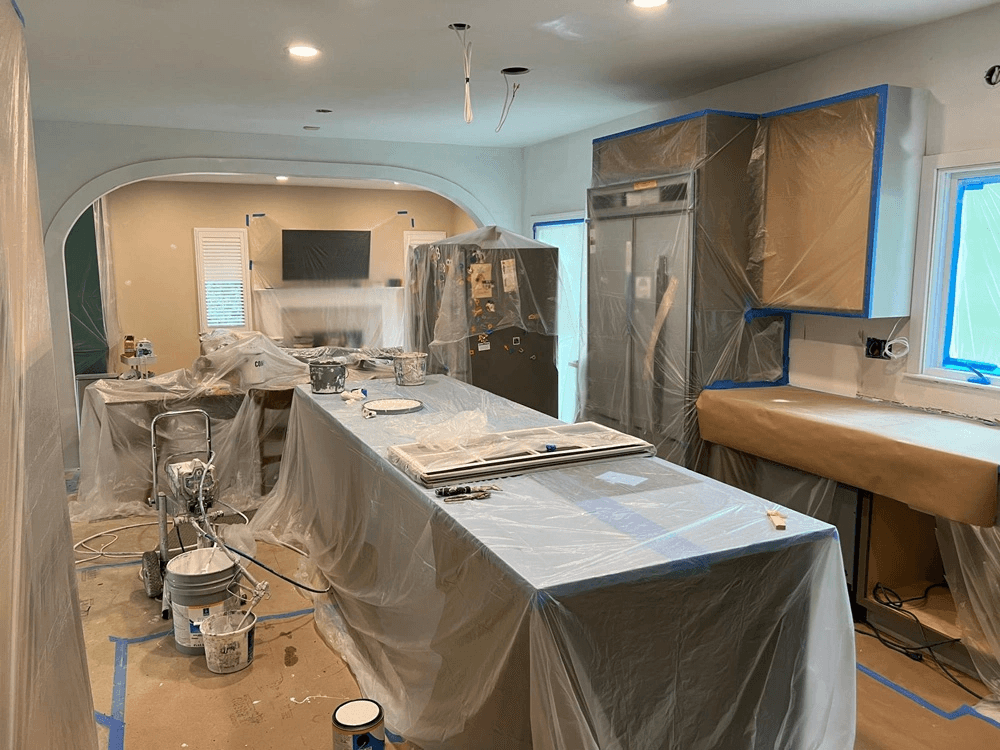 Finished cabinetry